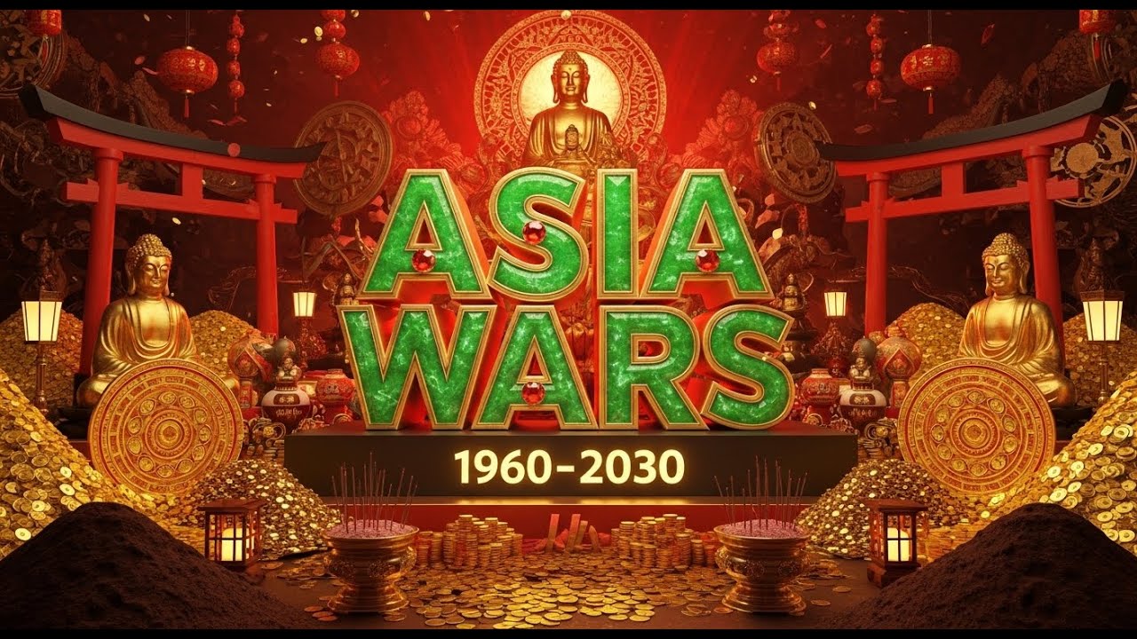 Top 10 Asian Countries by GDP History (1960-2030) / 【GDP推移】アジア各国の経済成長ランキング：日本・中国・インド