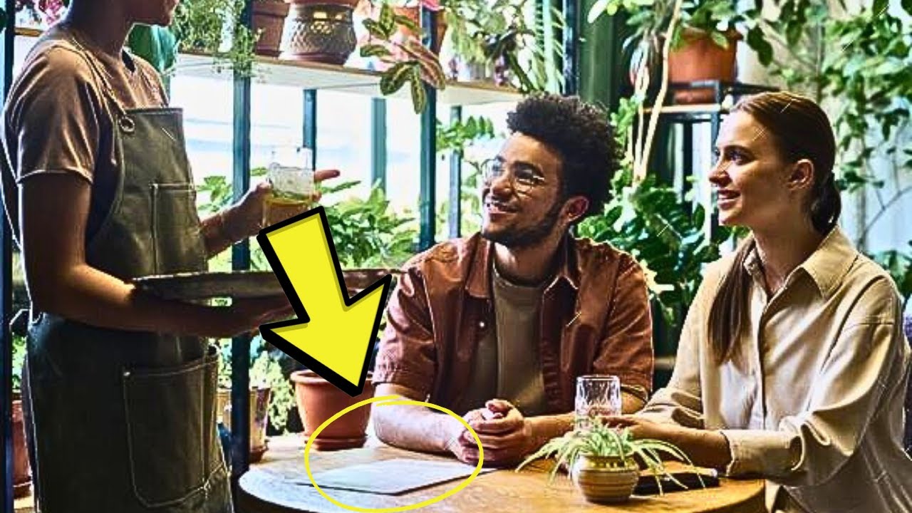 Waitress Slips Note To Husband, What His Wife Did Next Was Shocking