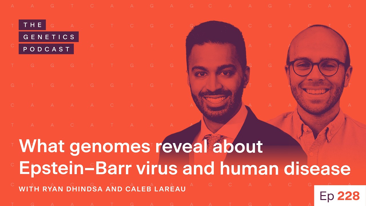 EP 228: What genomes reveal about EBV and human disease with Ryan Dhindsa and Caleb Lareau