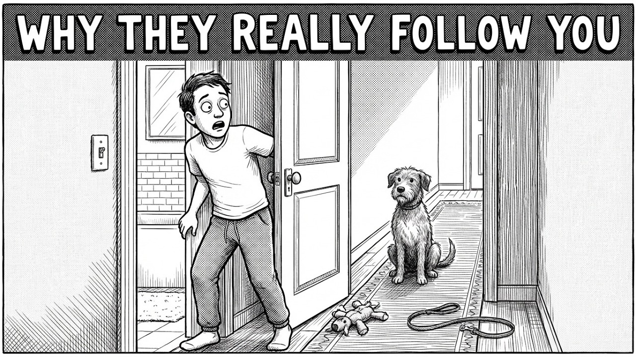If Your Dog Follows You to the Bathroom - This Is What It Really Means