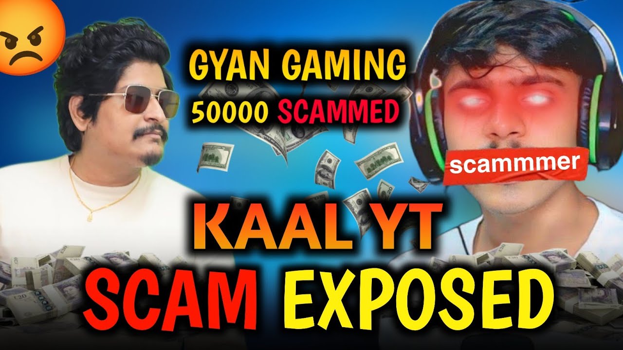 @kaalyt2413 SCAMMED 50000 OF @GyanGaming EXPOSED 🤬 || GYAN GAMING SCAM REALITY 😯|| Evil Nation