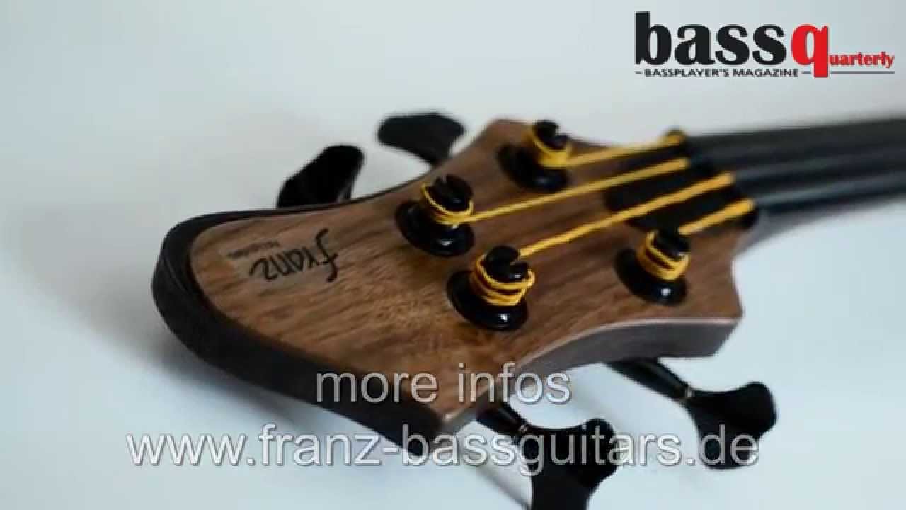 BassQuarterly - Franz Bassguitars Sirius Ralf Gauck Signature Model