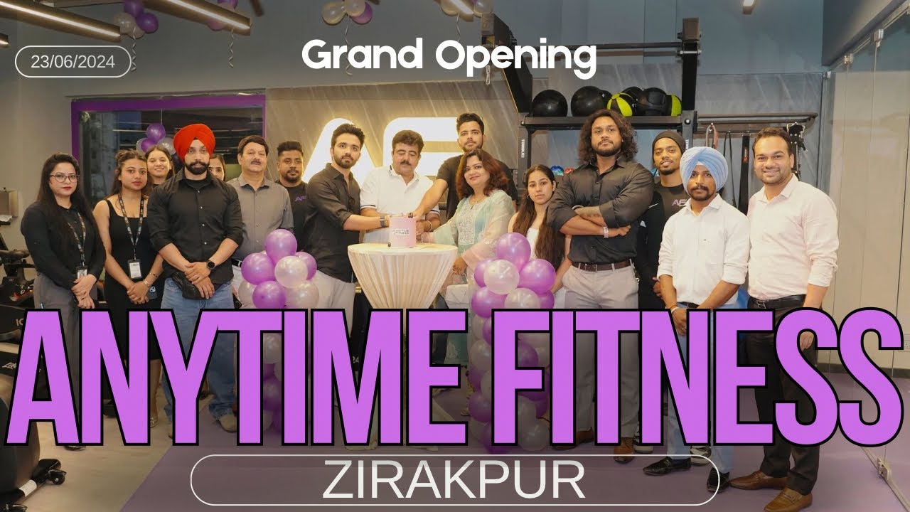 Anytime Fitness Zirakpur | Global Gym Chain #anytimefitness #india #zirakpur #chandigarh