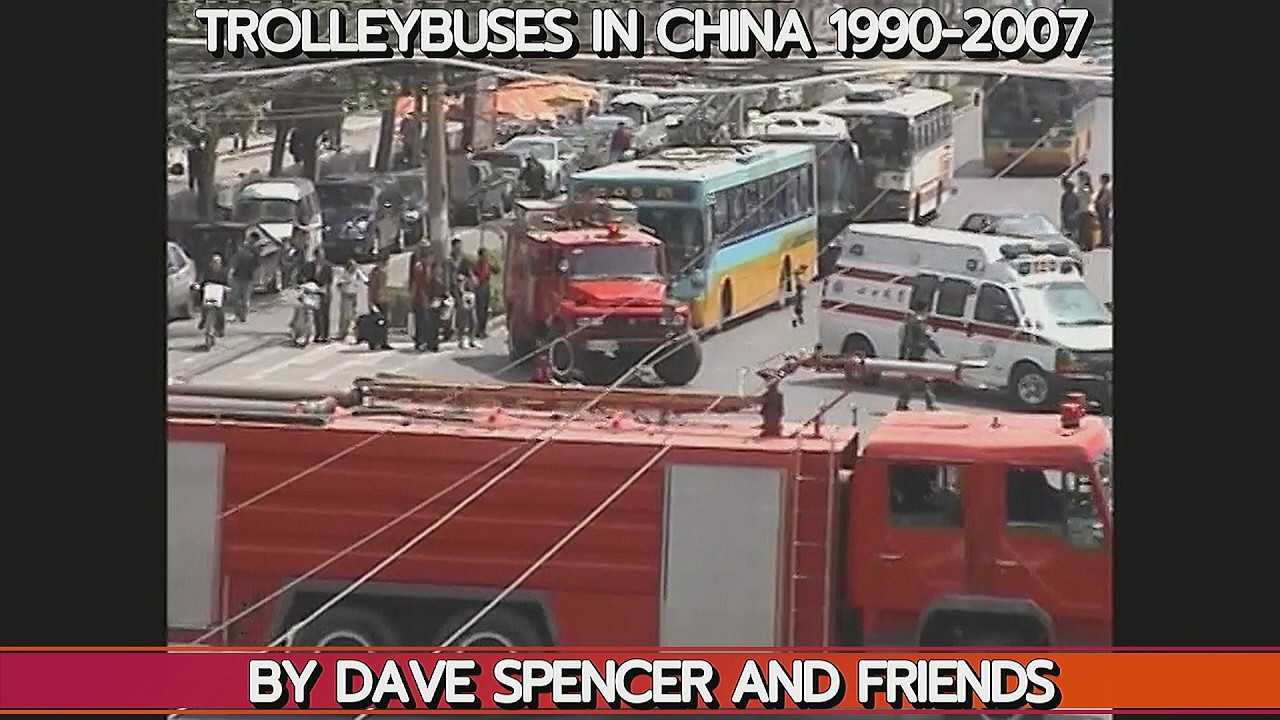 1592 TROLLEYBUSES IN CHINA GUANGZHOU 1990 BEIJING FEB  1991  XiAN 2007 BY DAVE SPENCER AND FRIENDS