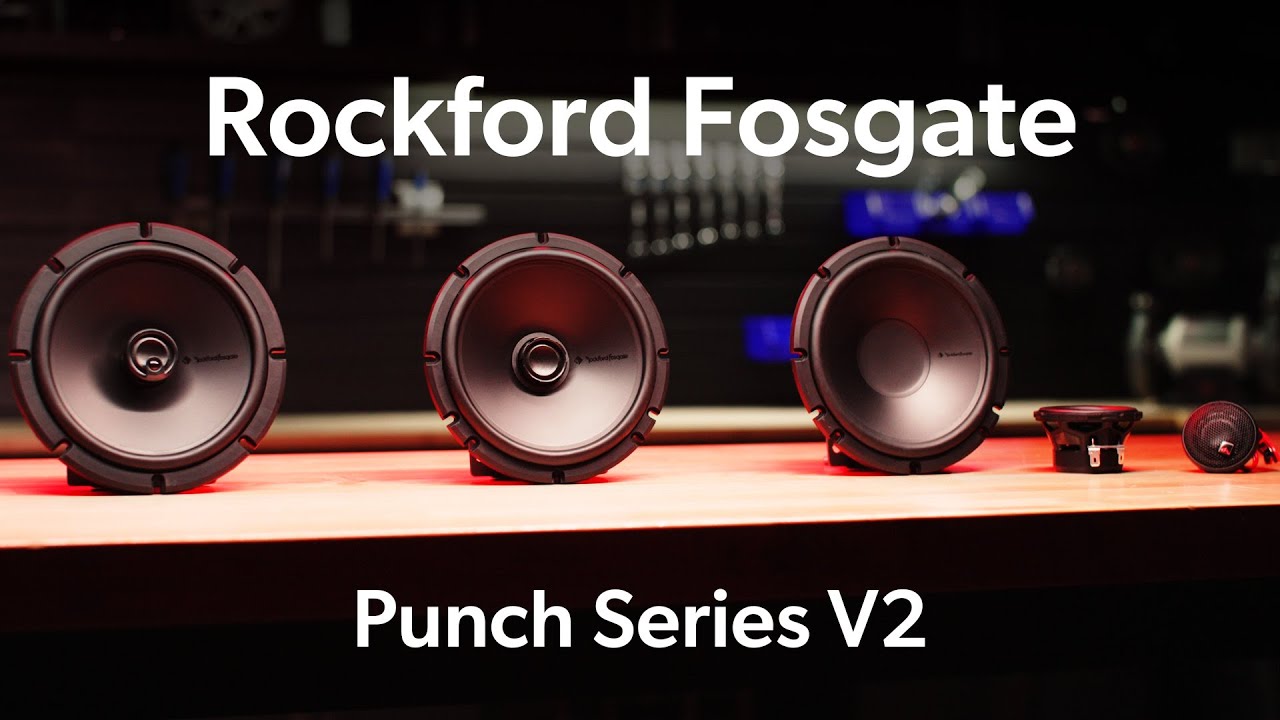 Автомобильные колонки Rockford Fosgate Punch V2 Series | Crutchfield
