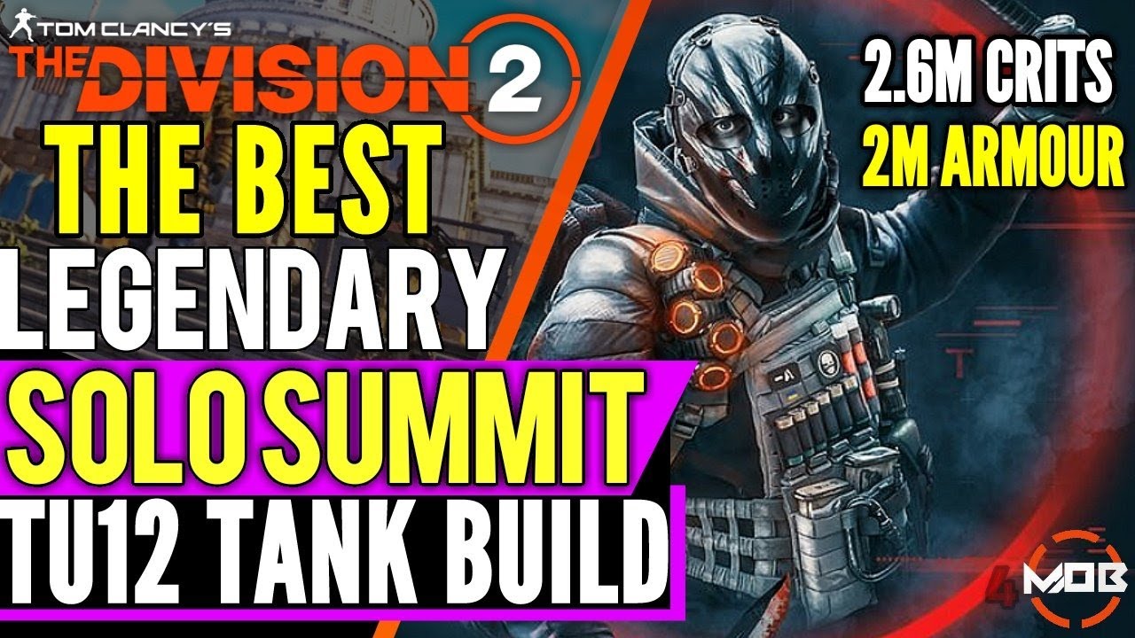The Division 2 | BEST *SOLO PVE BUILD* FOR LEGENDARY | NEGOTIATOR'S, HIGH DAMAGE, TANK  | TU12 BUILD