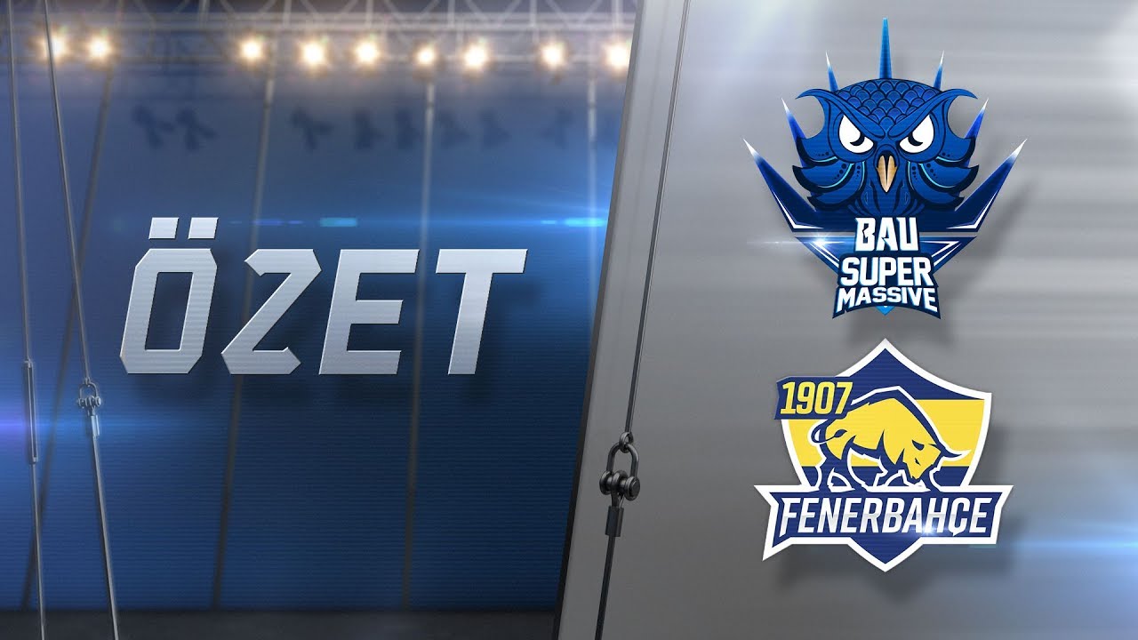 BAUSuperMassive ( SUP ) vs 1907 Fenerbah&ccedil;e Espor ( FB ) 1. Ma&ccedil; &Ouml;zeti | 2017 Yaz Mevsimi 5. Hafta