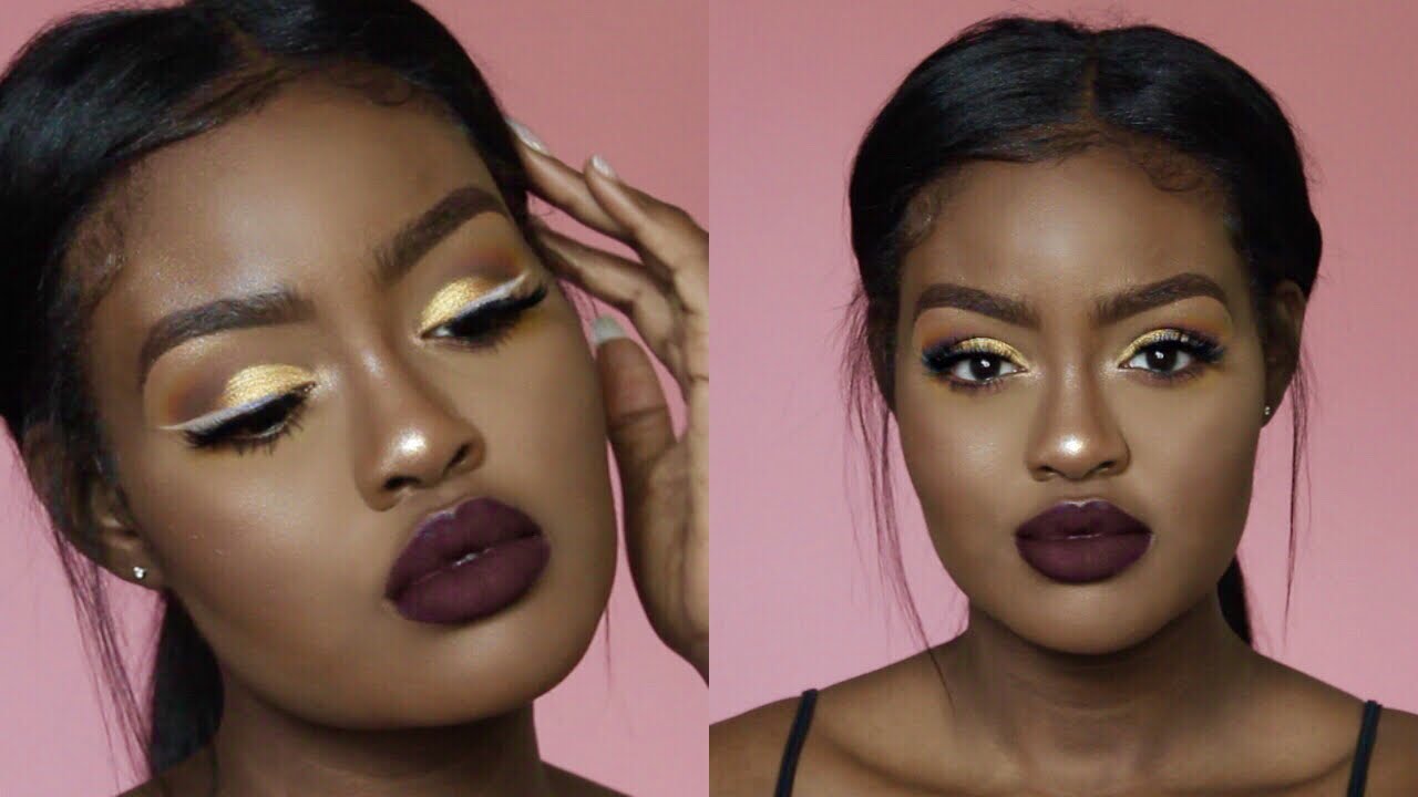 CHATTY Yellow Half Cut Crease W/ White Winged Liner Tutorial