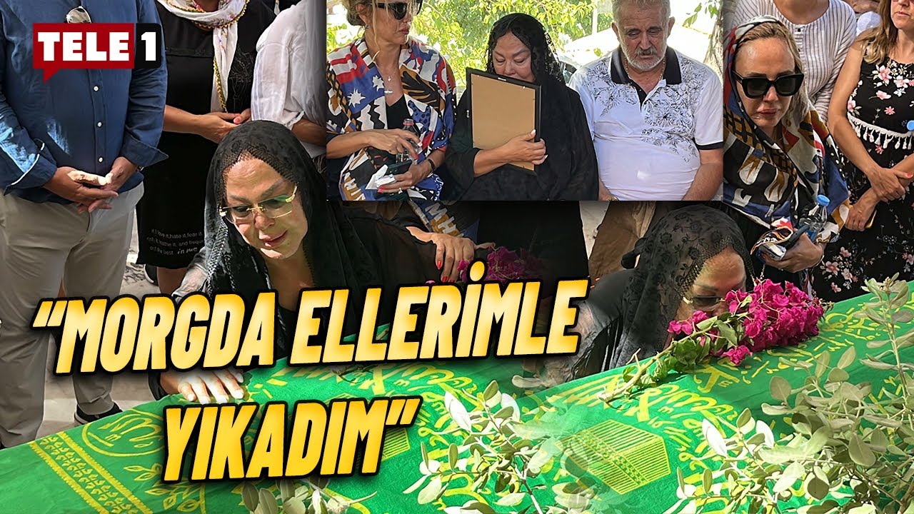 Safiye Soyman oğlunu gözyaşları içerisinde son yolculuğuna uğurladı: Beni bekliyormuş...