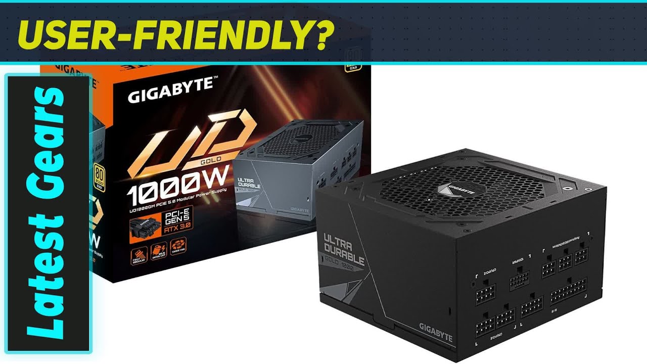 GIGABYTE UD1000GM PG5: The Ultimate ATX 3.0 PSU?