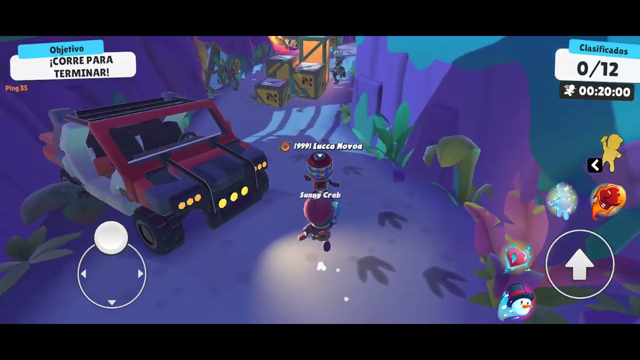 Jugando stumble guys