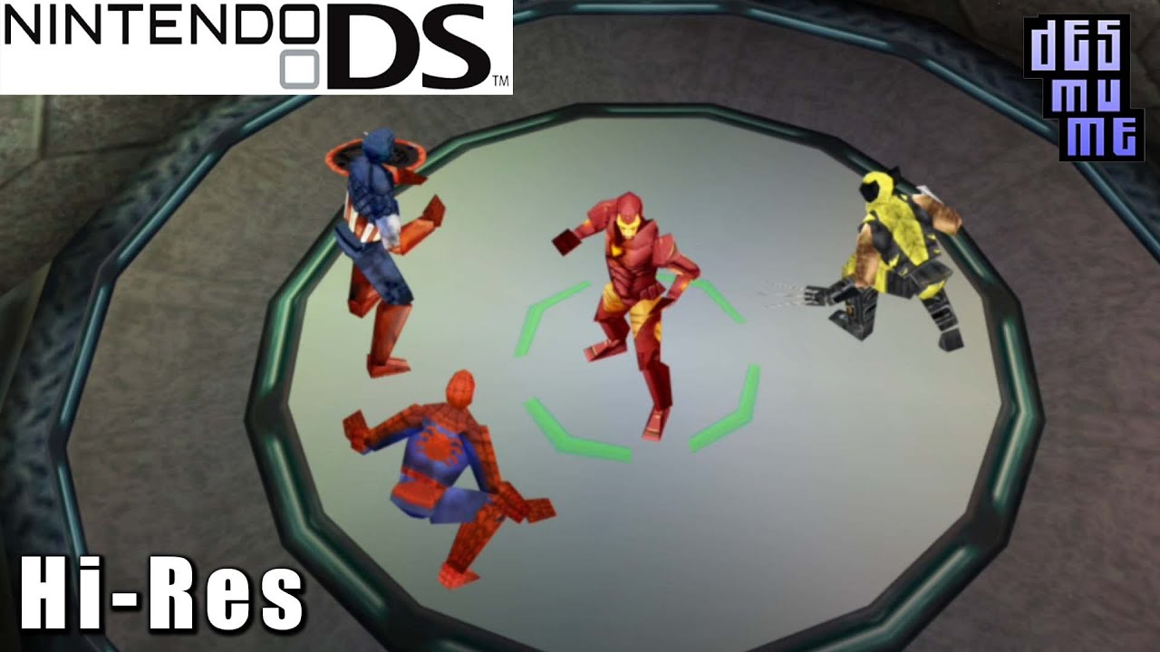 Marvel: Ultimate Alliance 2 - Nintendo DS Gameplay High Resolution (DeSmuME)
