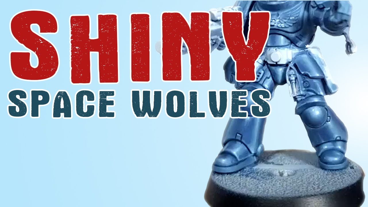 Polish your Space Wolves! | NMM Blue Grey Armour