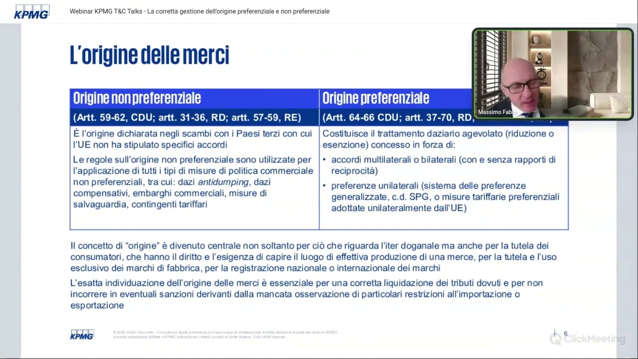 Trade & Customs Talks - La corretta gestione dell’origine preferenziale e non preferenziale