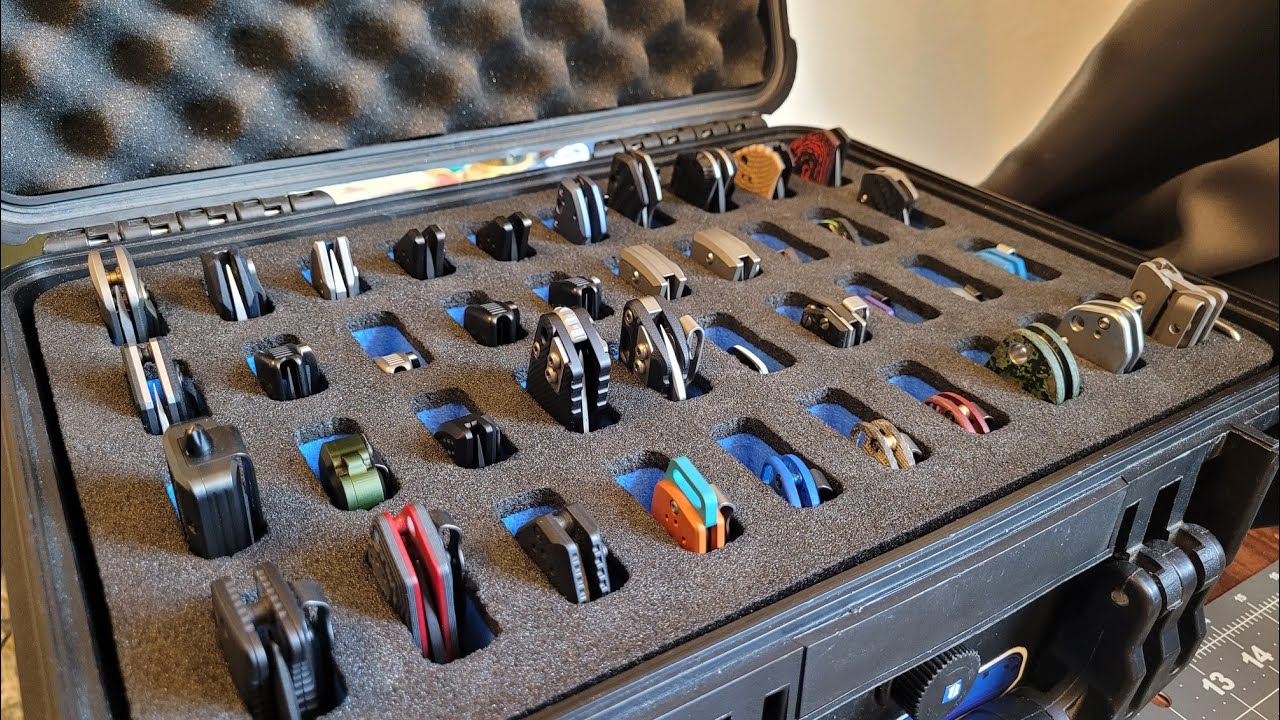 My Entire Folding Knife Collection March 2024