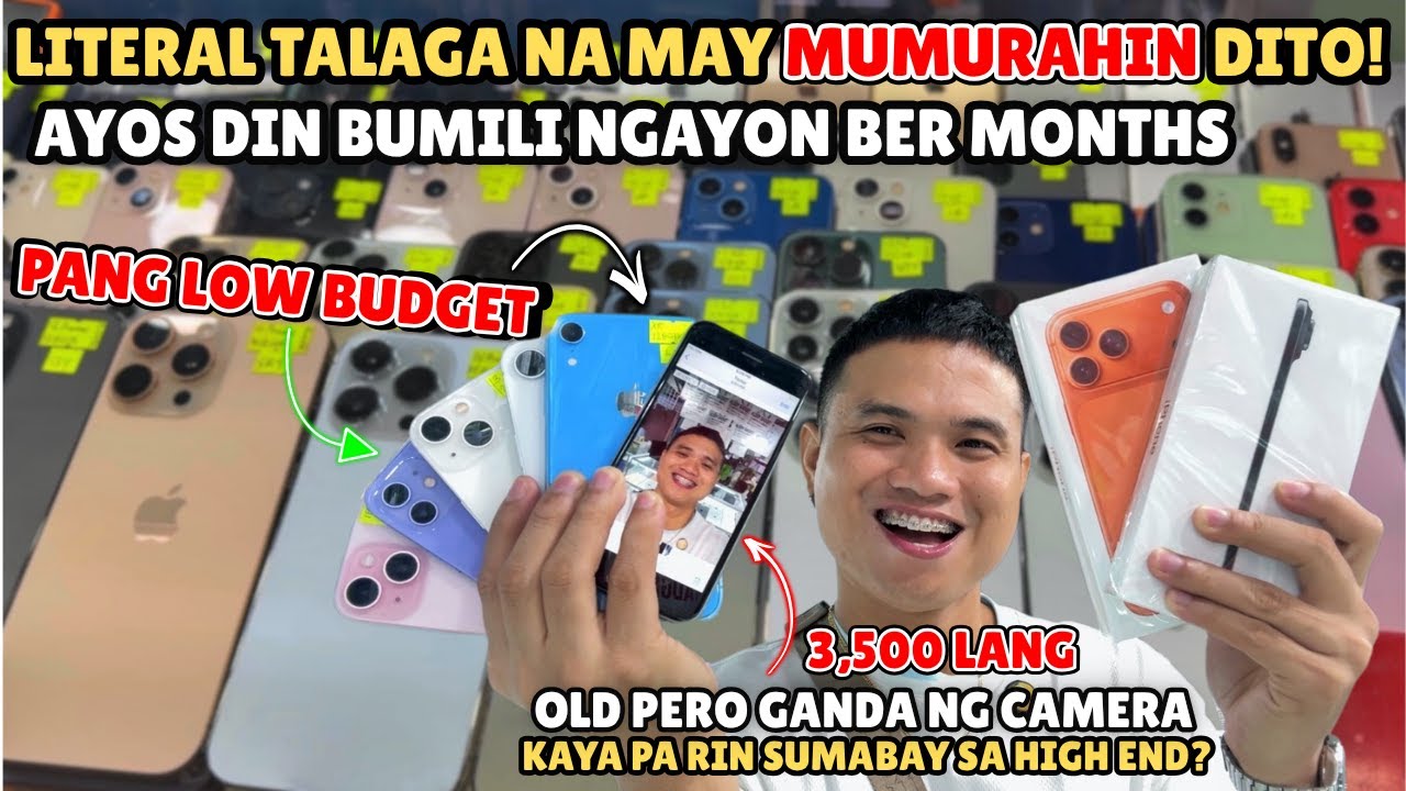 May Low BUDGET iPhone hanap Mo at Pasok sa iPon, Bawal ang Refurbished Dito!
