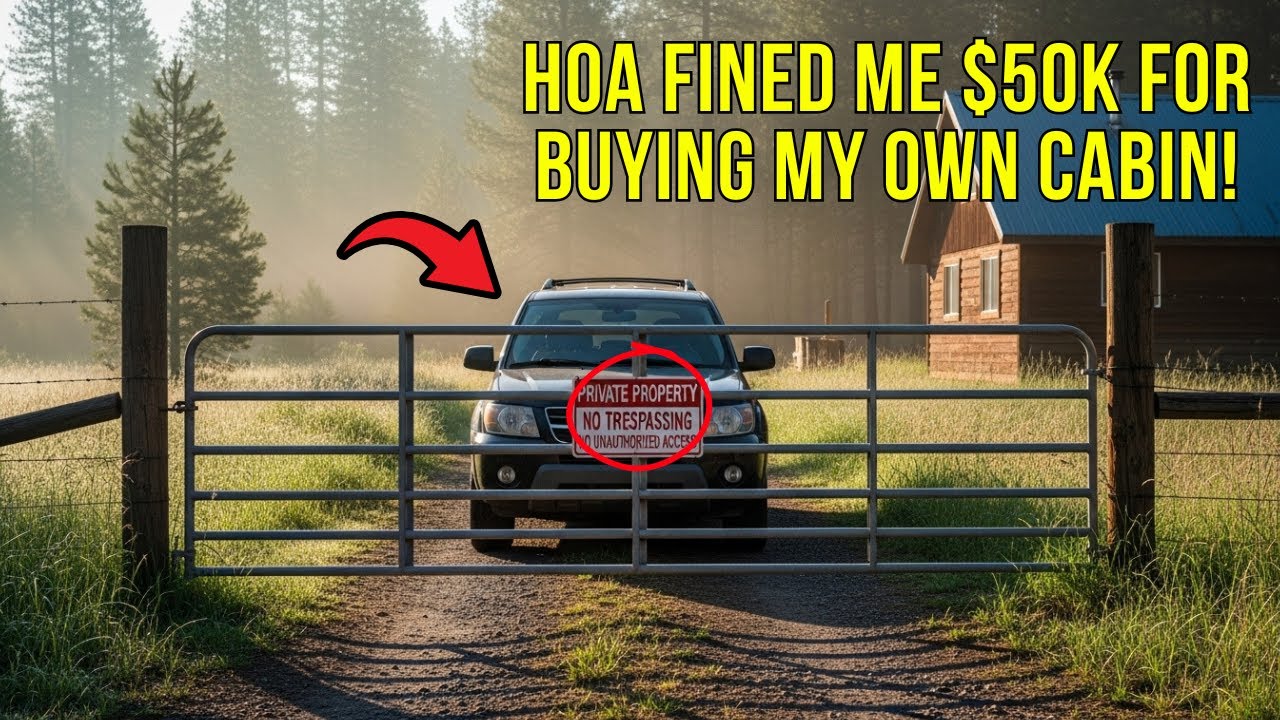 HOA Showed Up Days After I Moved In — Fined Me $50K for Buying “Their” Land Before They Could!