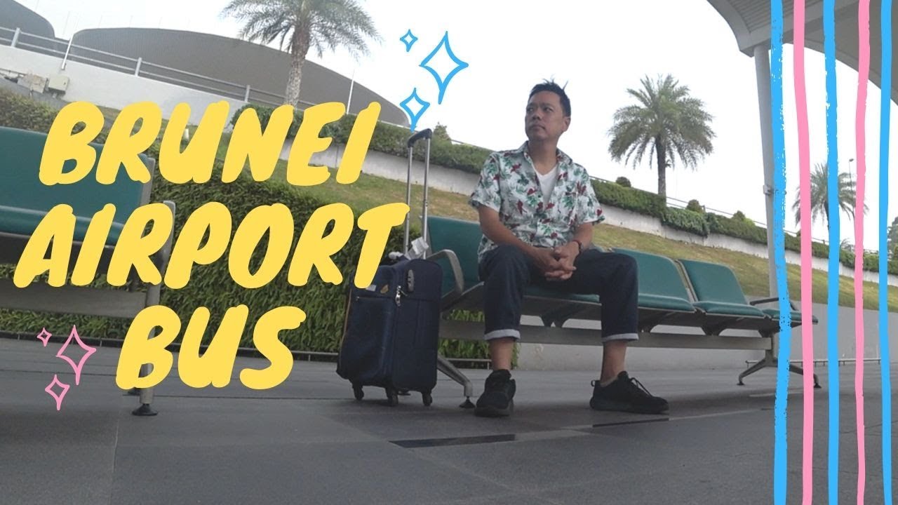#91 BRUNEI Travel Hacks 🇧🇳 | B$1 CHEAP AIRPORT BUS