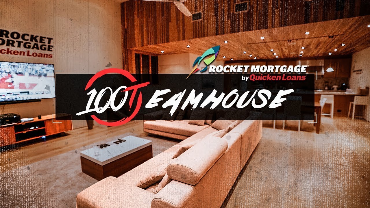 100 Thieves - Rocket Mortgage Team House Tour