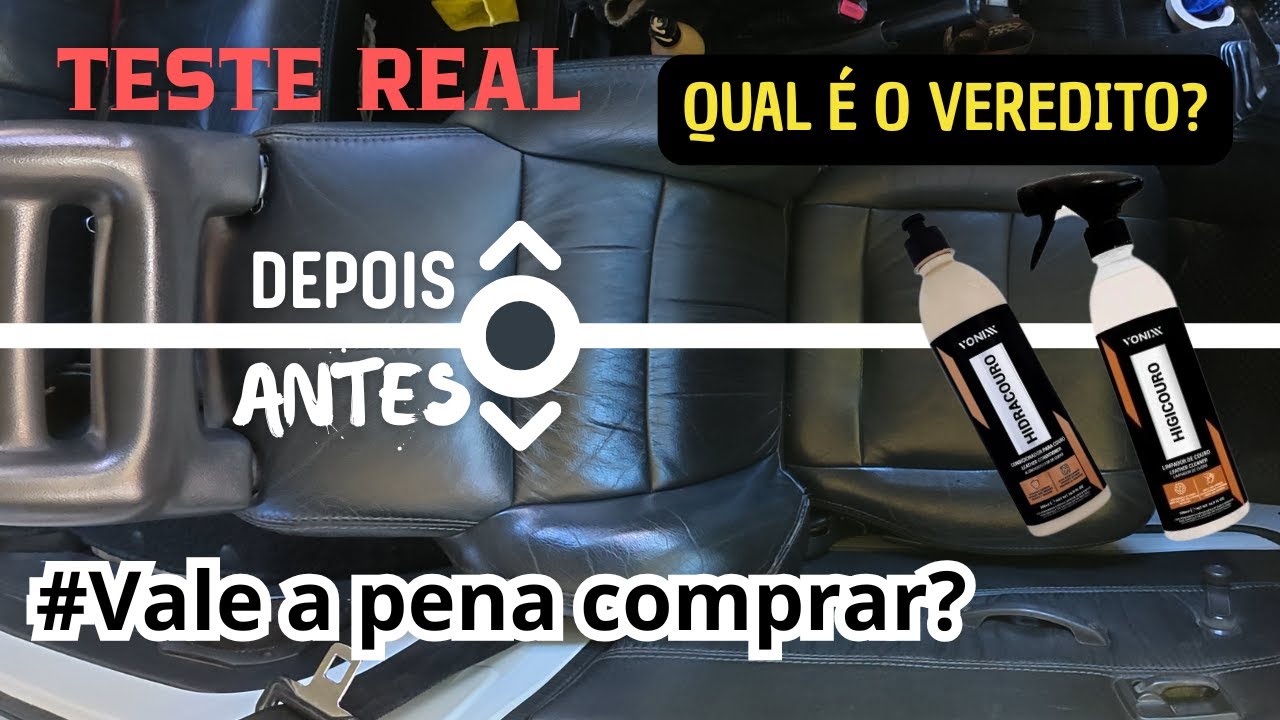 PRODUTOS de LIMPEZA FUNCIONAM? Testei no COURO do meu JIPE (Antes & Depois)