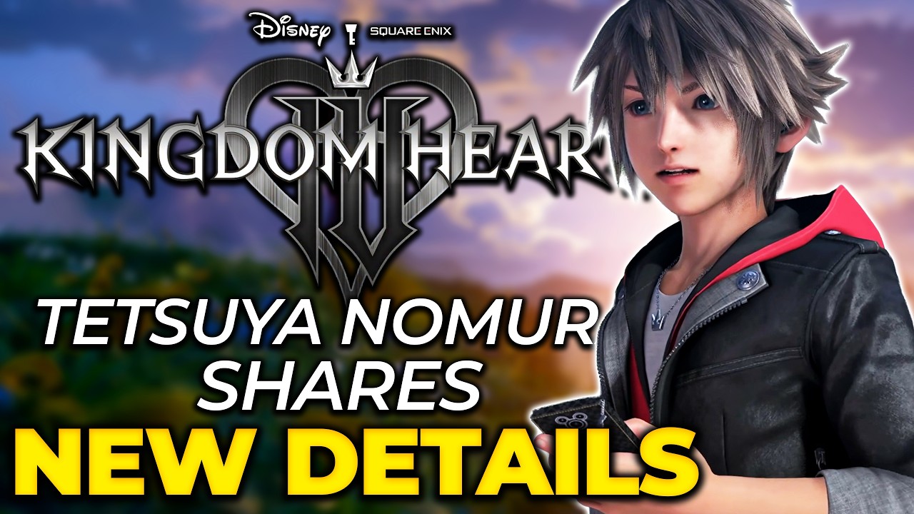 Номура делится ВАЖНЫМИ новостями о Kingdom Hearts 4 &mdash; миры, разработка и многое другое