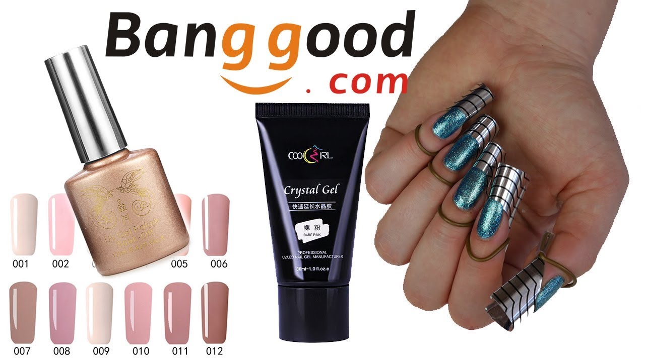 Polygel, gellaky a nejhezč&iacute; raz&iacute;tko z BANGGOOD.COM // NAIL ART TOOLS // UNBOXING CZ