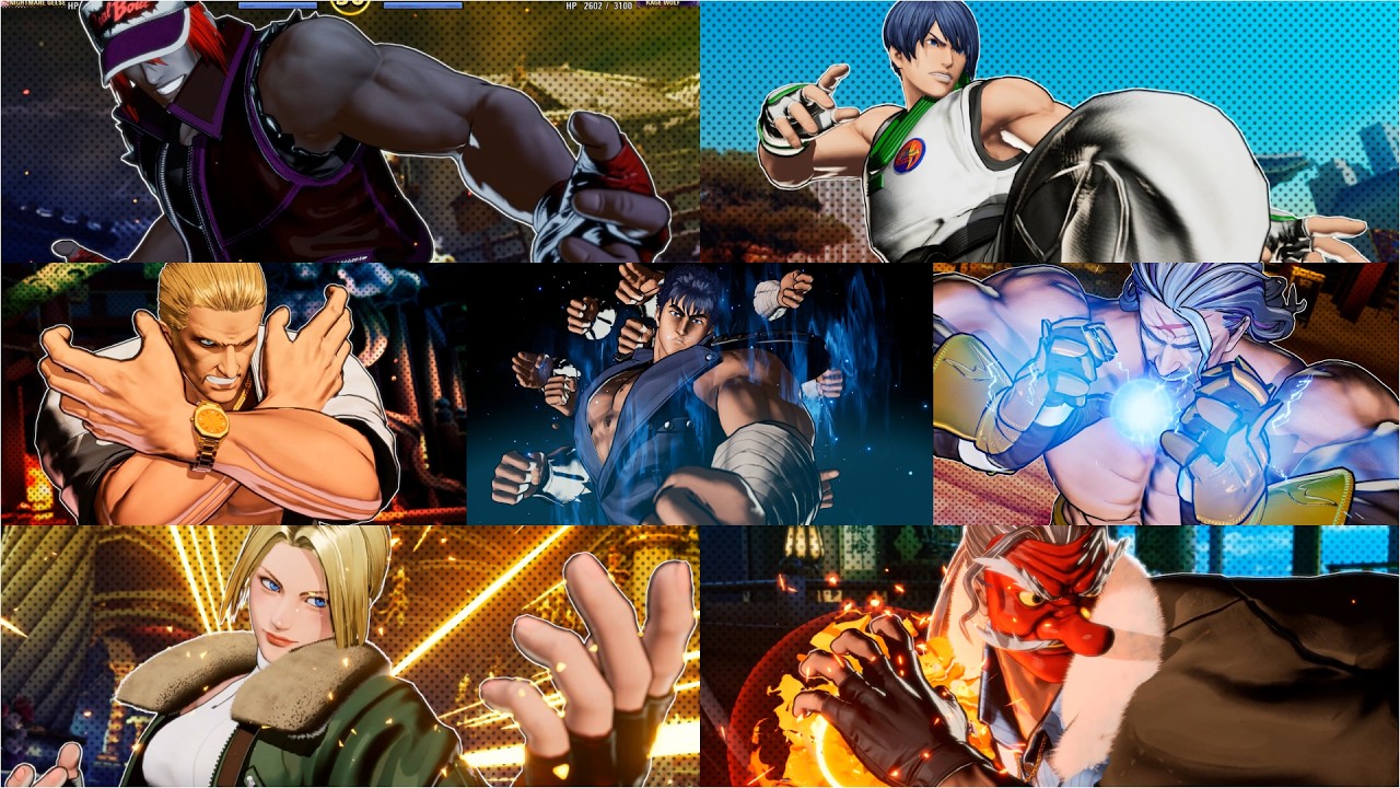 Fatal Fury: City of the Wolves Season Pass 2 All Super Moves