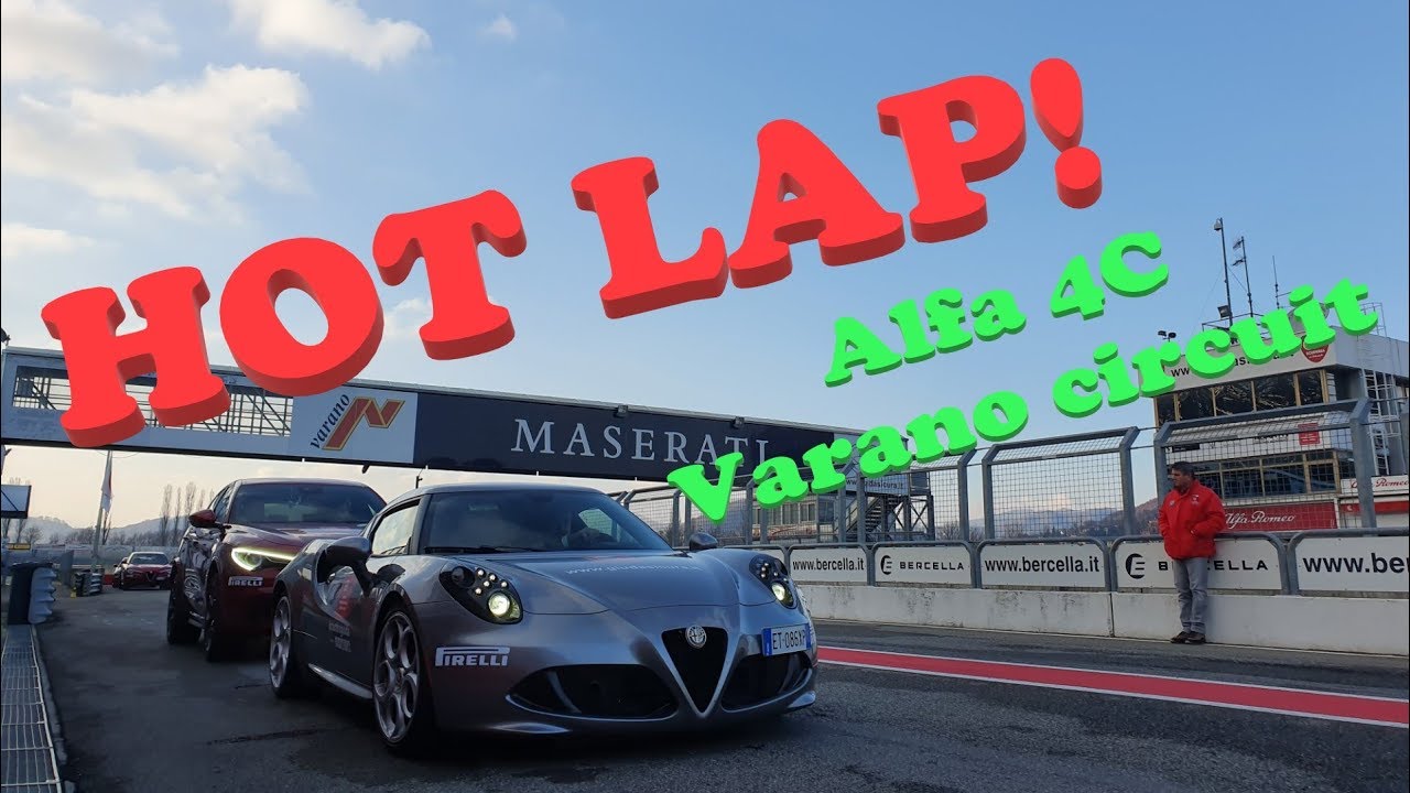 Alfa Romeo 4C Varano hot lap