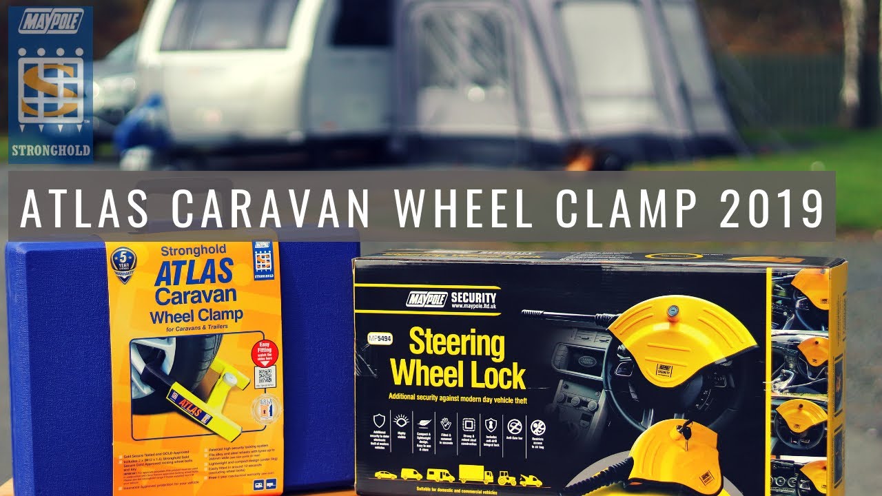 Stronghold Atlas Caravan Wheel Clamp review 2019 [CC]