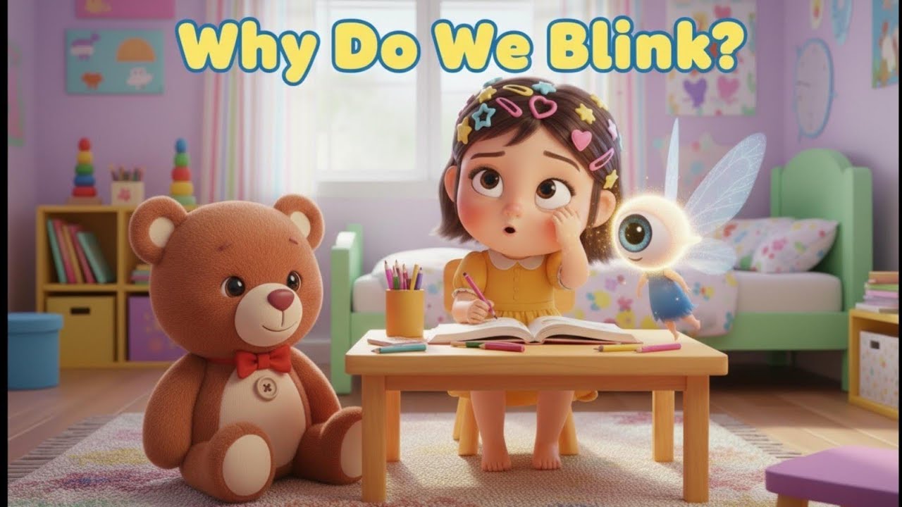Why Do We Blink? 👀 | A Magical Eye Adventure for Kids