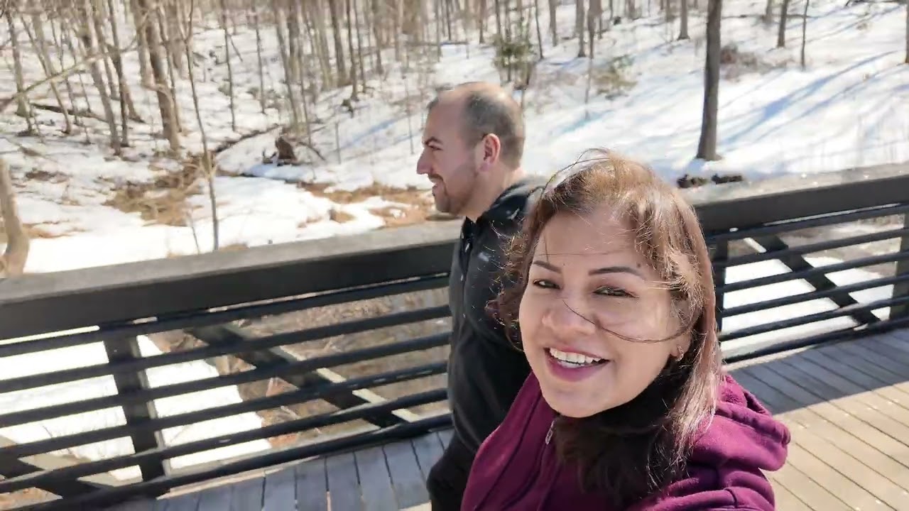 Caminata de invierno en The Waterfront  South Mountain NJ