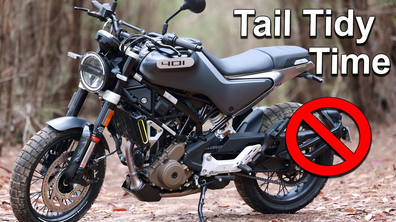 Svartpilen 401 R&G Tail Tidy Review & Thoughts