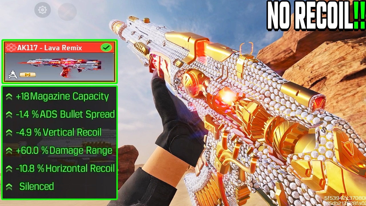 This AK117 is Broken!! AK117 Gunsmith Are Secret Meta in COD Mobile Season 2 (New Setup)