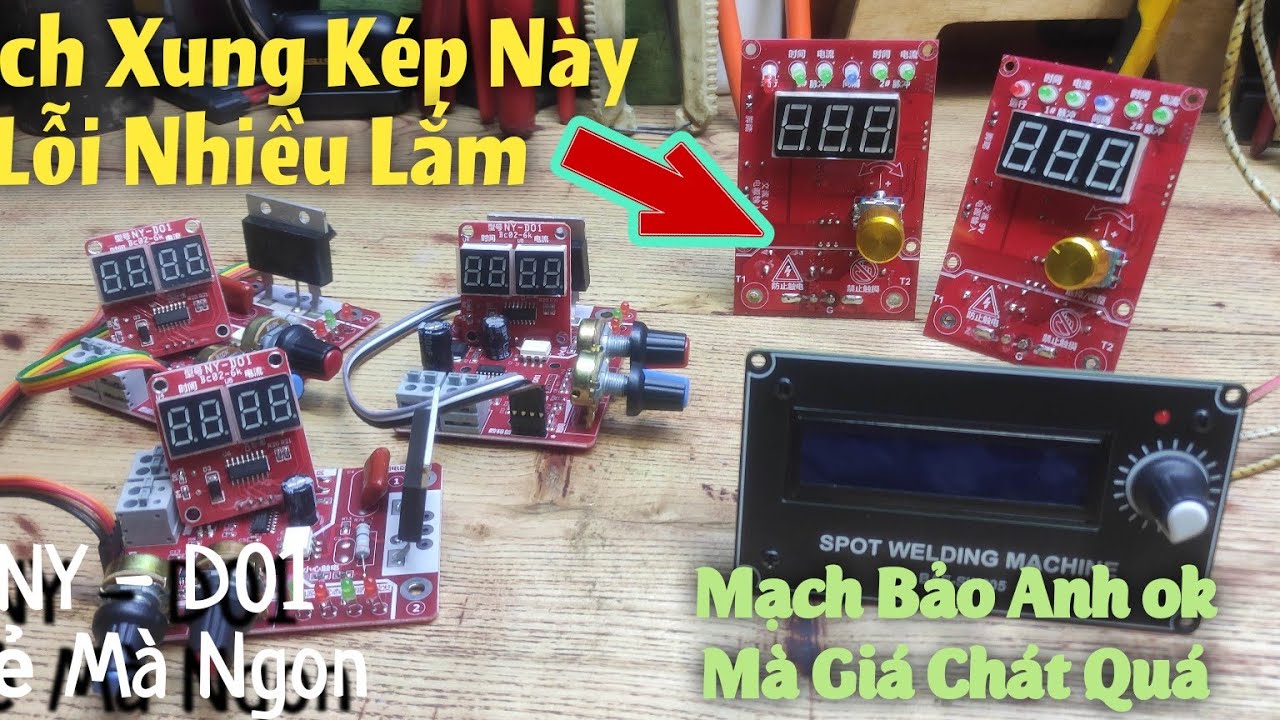 Chọn Mạch Ráp Máy Hàn Cell