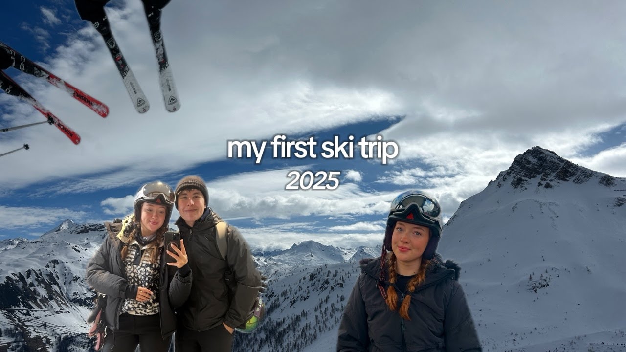 Come With Me On My First Ski Trip - Skiing in France 🇫🇷🚡⛷✨