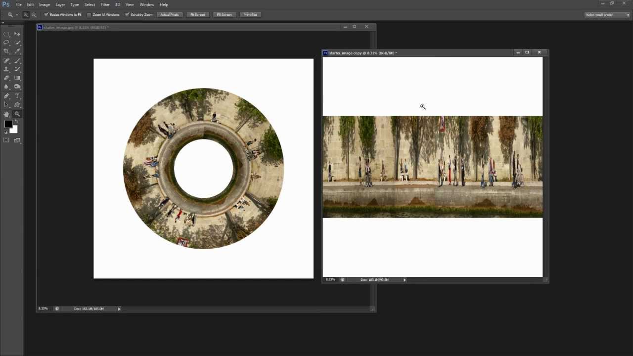 Photoshop — создание удивительных кругов