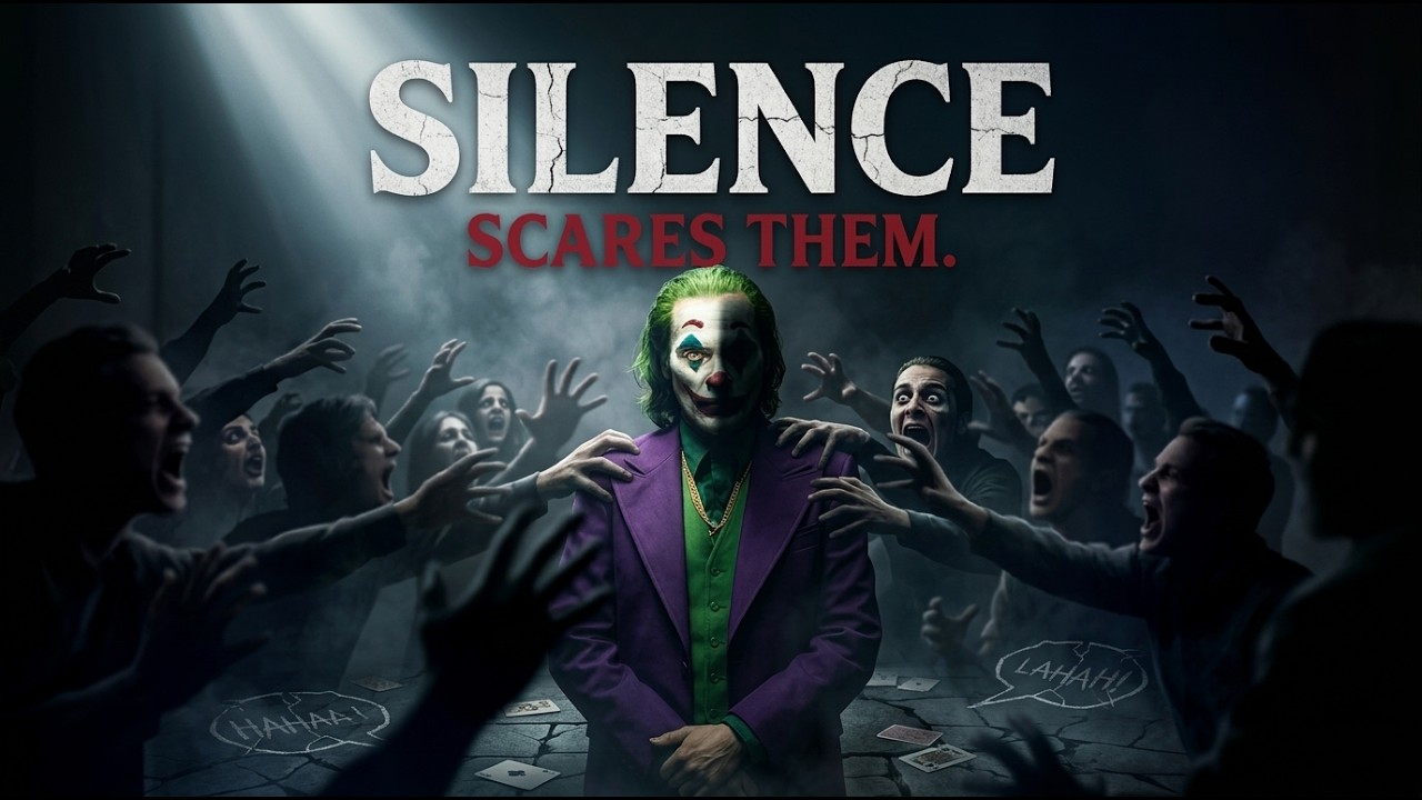 Why Your Silence Is Your Greatest Power — The Joker Explains