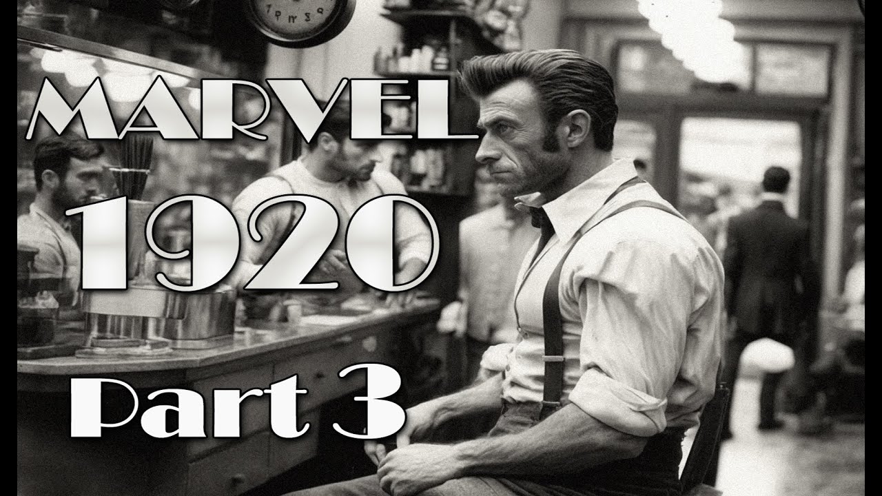MARVEL Comic Heroes 1920 Part III - AI Midjourney
