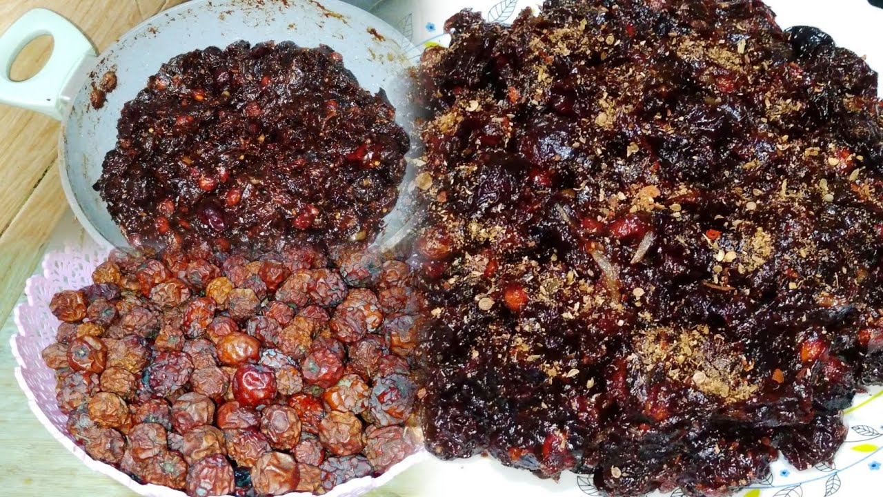 এই রেসিপি ভাইরাল হবেই! টক মিষ্টি ঝাল বোরইয়ের আচার একবারেই পারফেক্ট!Bengali boroi pickle recipe 