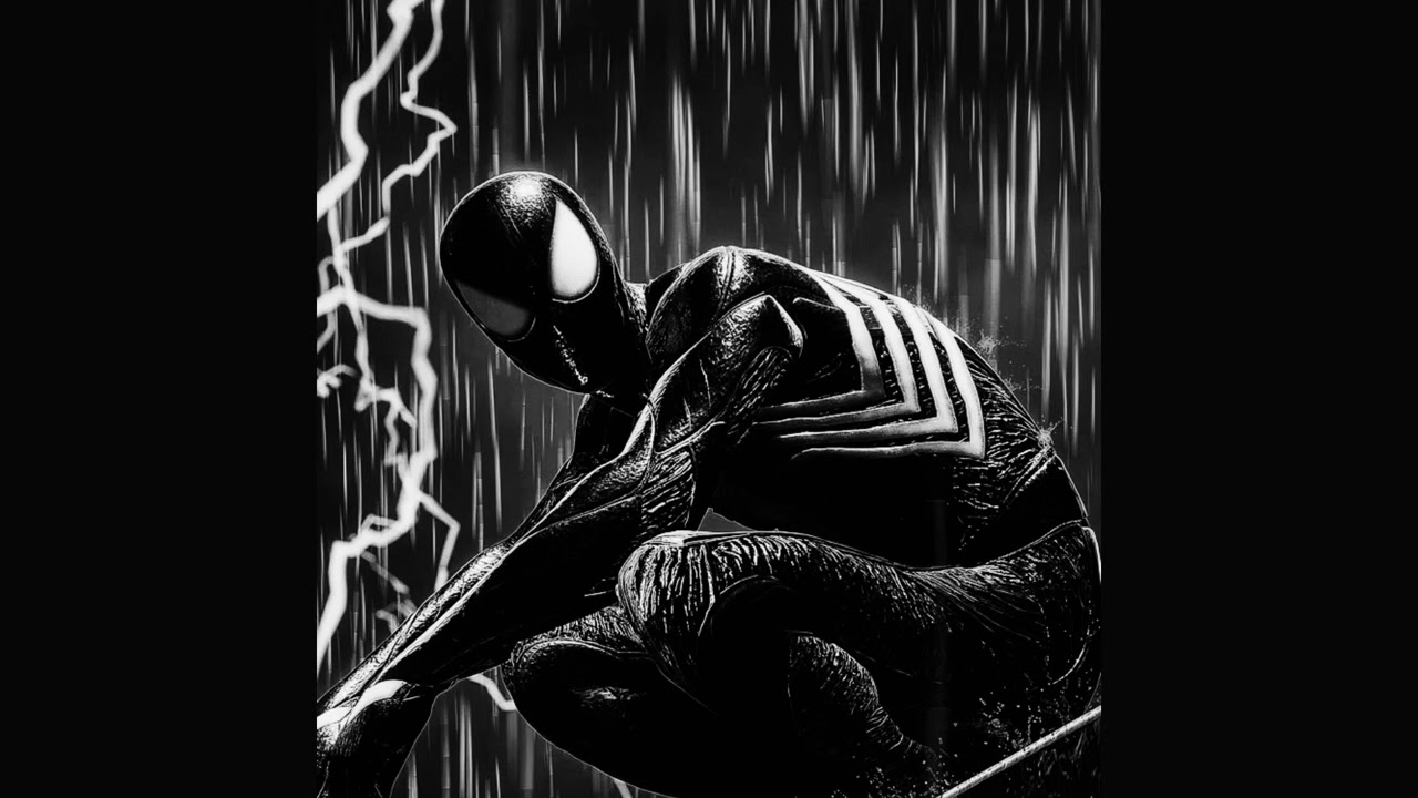 black suit *beat*