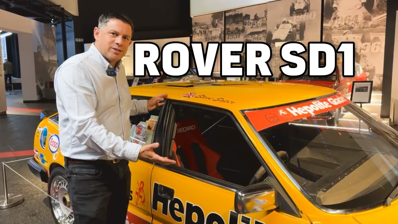THE FANTASTIC TALE OF THE ROVER SD1!!! | Silverstone Museum Vodcast ep 19