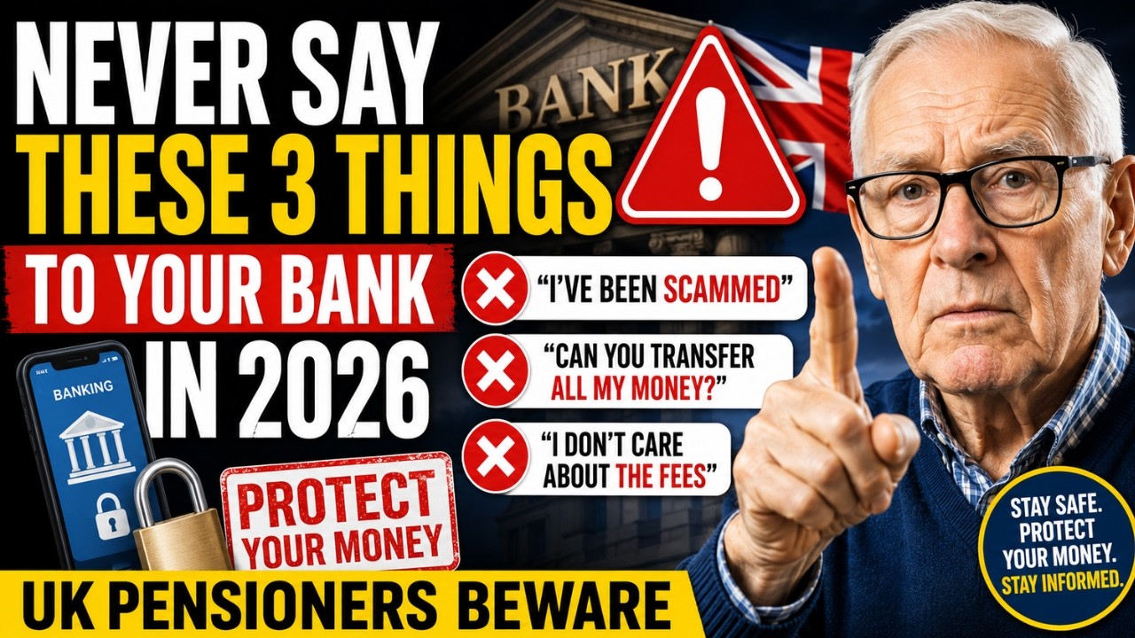 ⚠️ UK Seniors Beware: 3 Things You Should Never Say to Your Bank This Year