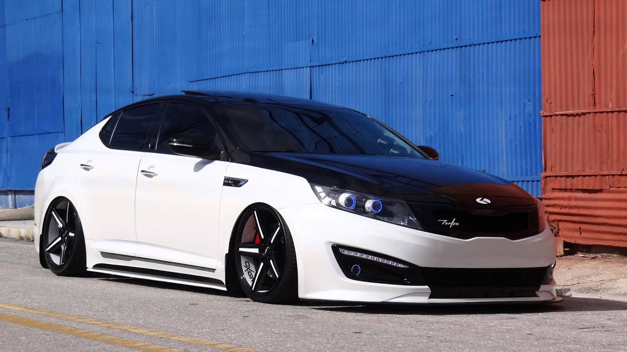 Modified Kia Optima K5 Turbo air ride 19