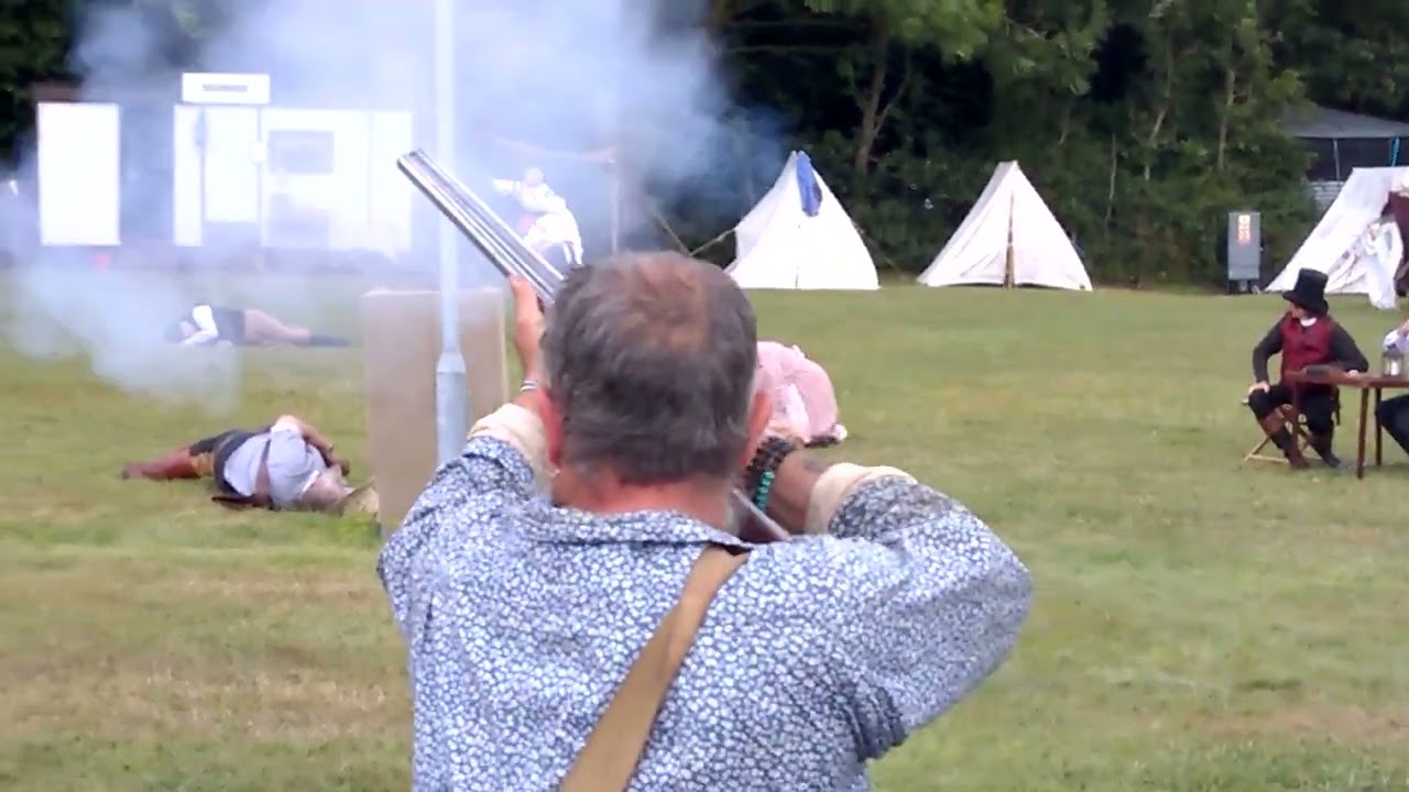 Military Odyssey 2024 - Spearfish Creek Wild West Display