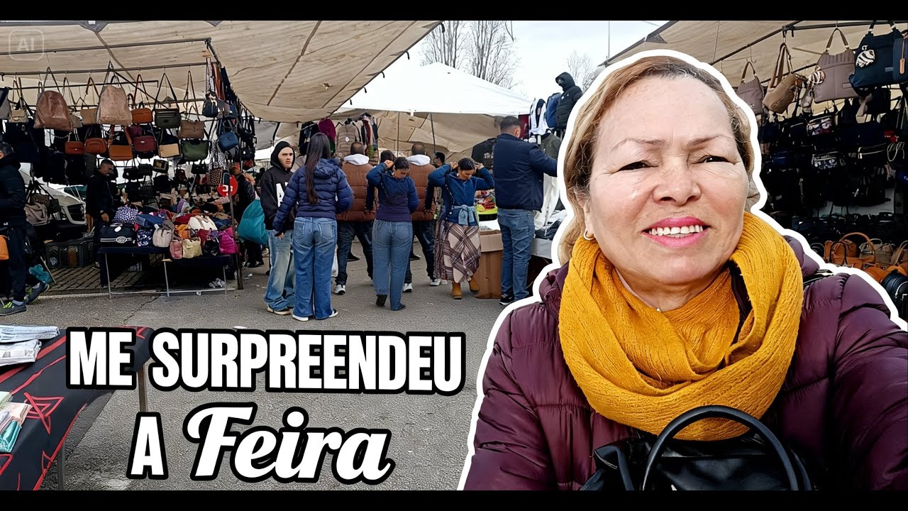 Feira Senhora da Hora | PRIMEIRA VEZ e fiquei SURPRESA 😮