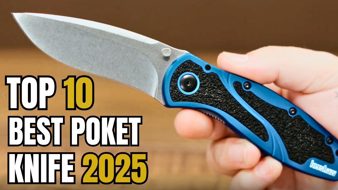 Топ-10 лучших карманных ножей на Amazon в 2025 году | Идеальное снаряжение для повседневного ношения