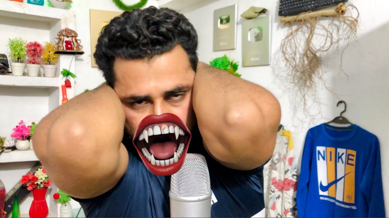 ASMR Fast & Aggressive Mouth Sounds (Mic Close for Intense Tingles) 