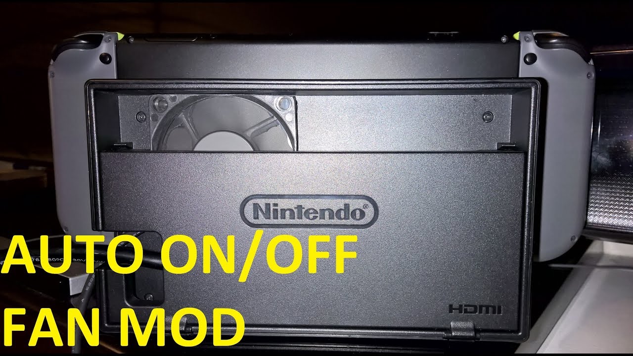 Ultimate Switch Dock Fan mod