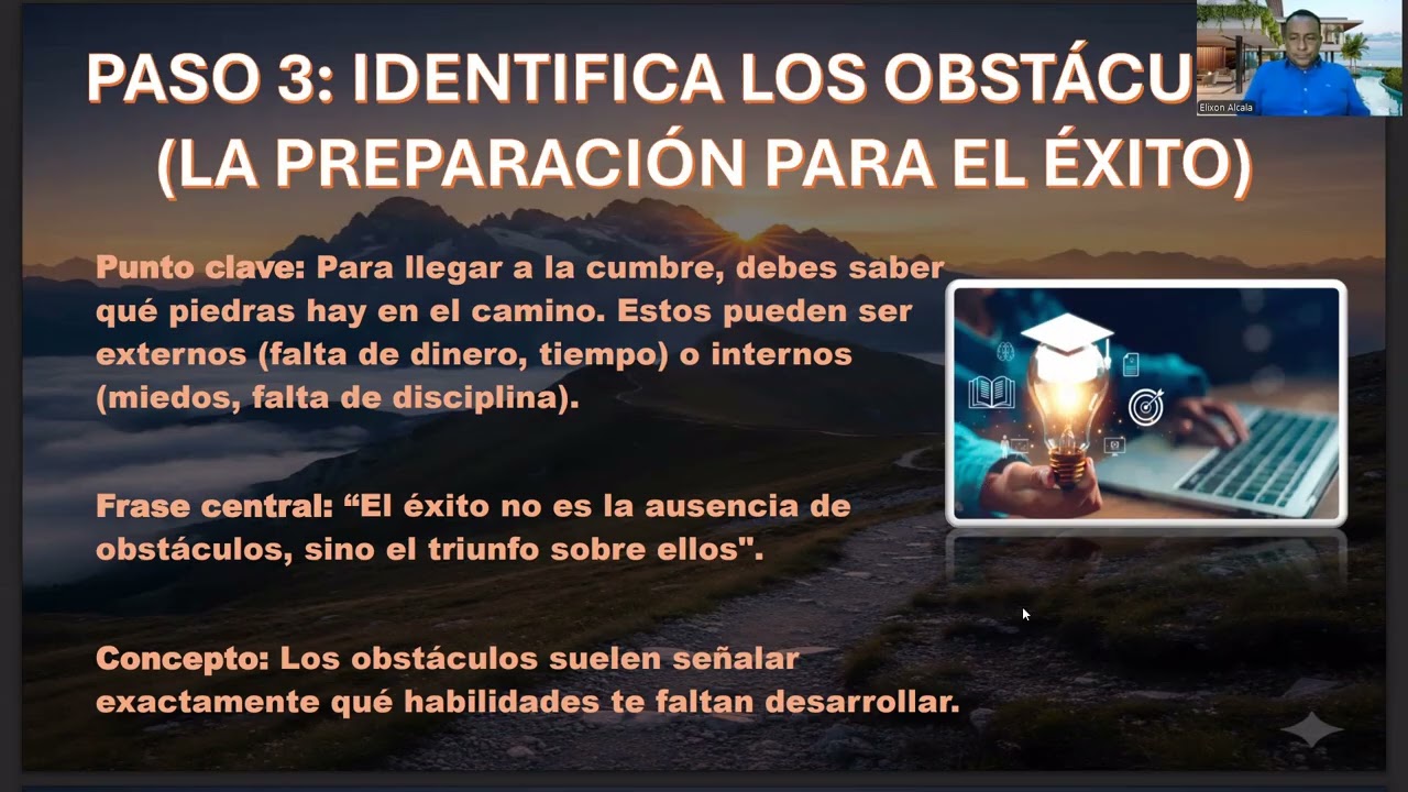 Onemillionsdollar.com LLC; Capacitación Pasos hacia la cumbre del éxito