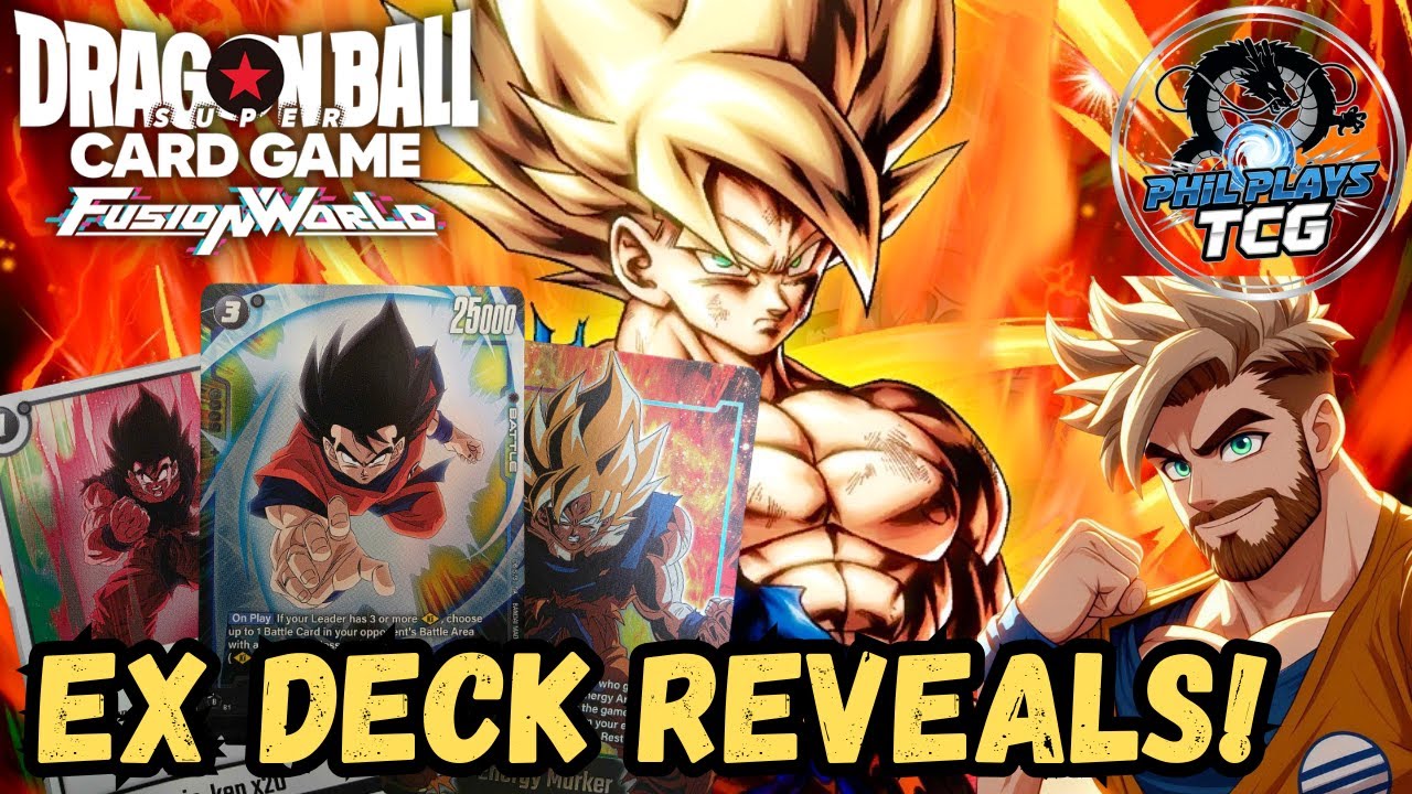 SS Namek Goku EX Deck FULLY Revealed! Dragonball Super Fusion World Reveals